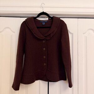 Wool Button Sweater